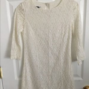 Ivory Lace Dress
